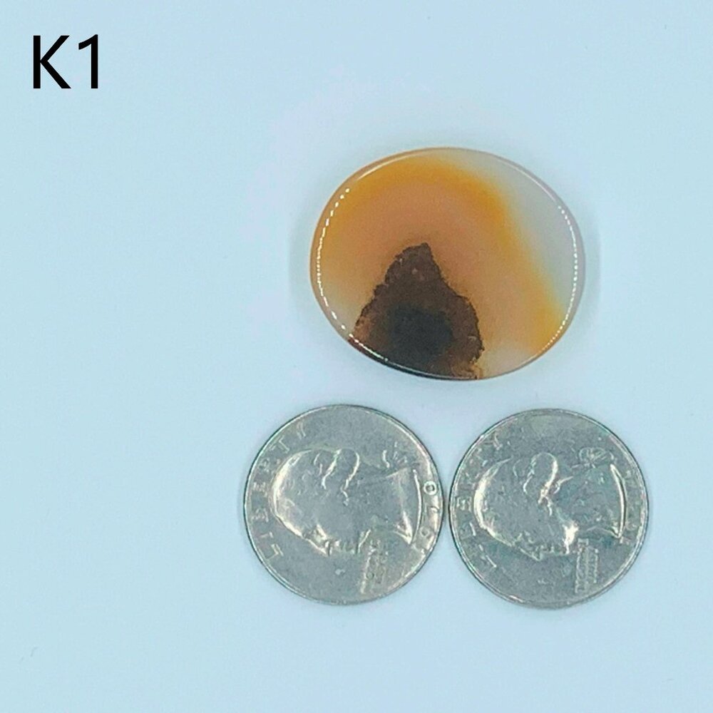Holy Hill---Natural Scenic Agate, Jewelry Making Stones
